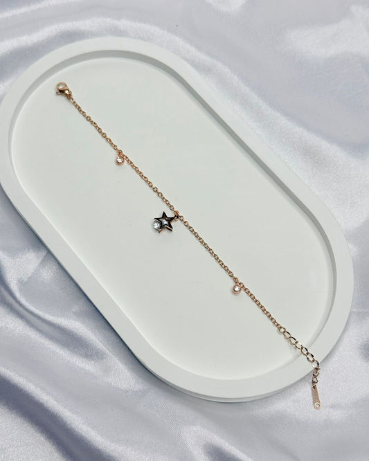 Star & Stone Rosegold Bracelet | Code : 276