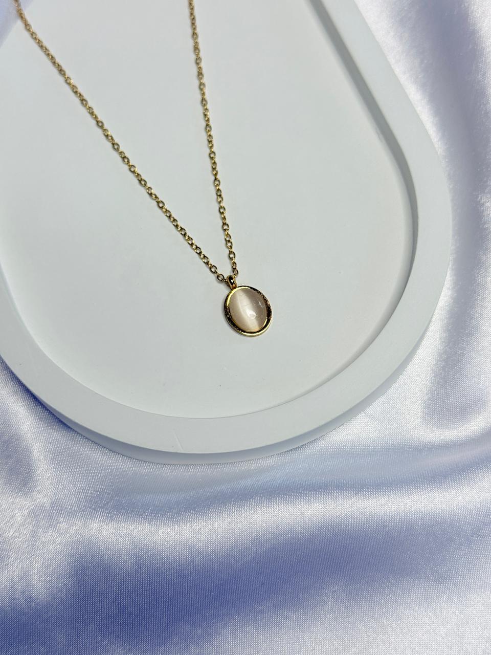 Single Stone Pendant Chain | Code : 163