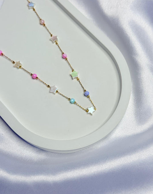 Multi Colour Charm Necklace | Code : 153