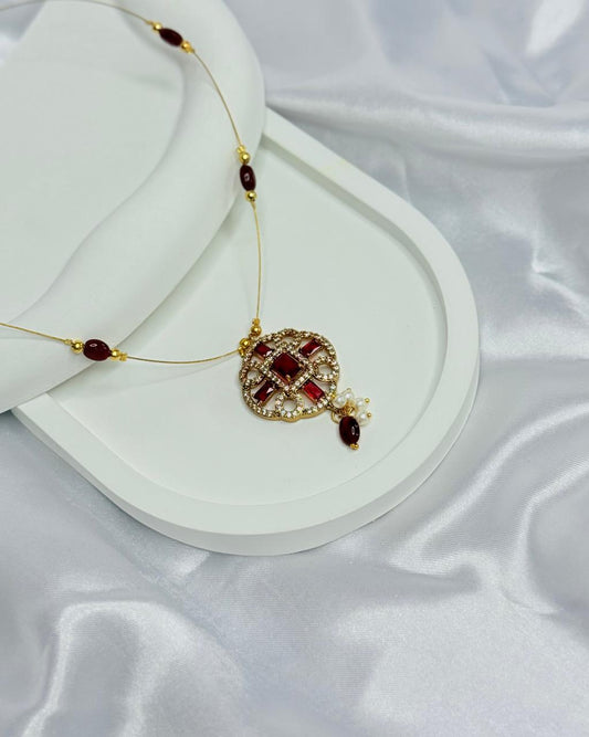 Invisible Pendant Chain | Code : 218